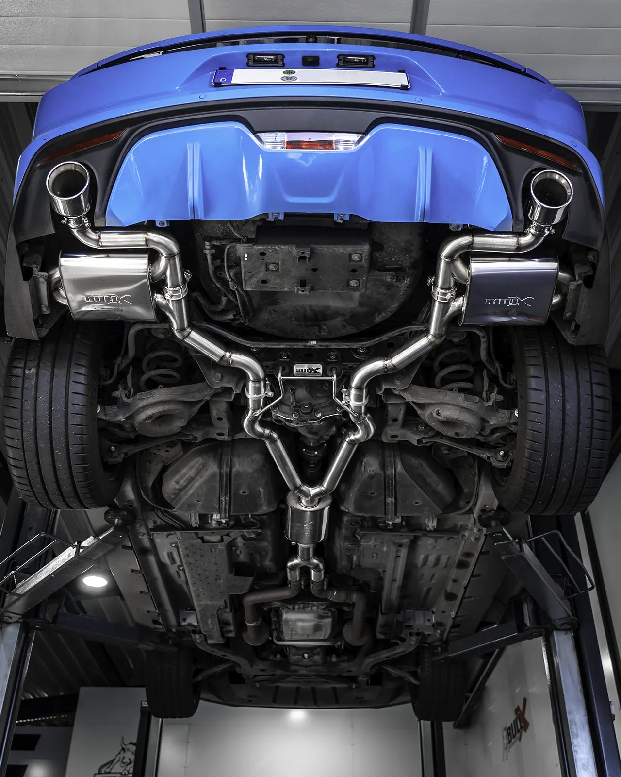 EGO-X Abgasanlage 3" für Ford Mustang VI 5.0 V8 (2016)