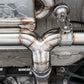 EGO-X Abgasanlage 3,5" für BMW F30 335i/340i Endrohrset Carbon