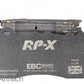 DP81449RPX Rennbremsbeläge RP-X (höherer Reibwert als RP1) BMW - 1er E82 Coupe (07-13) - 3.0 M (250kW/340PS) 04/11-06/12